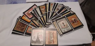 Cartoline antiche di vini di Jerez