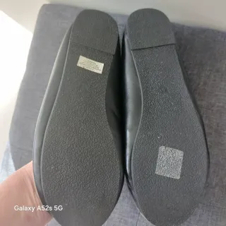 Ballerine nere con fantasia floreale