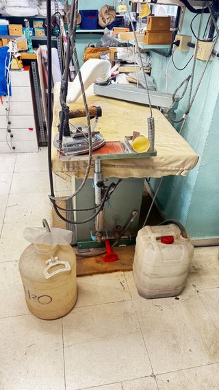 Plancha de vapor profesional