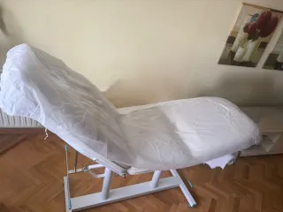 Camilla estética/masaje plegable con altura regula