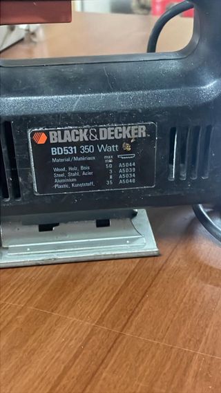 Seghetto alternativo Black & Decker 350W
