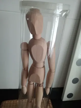 Maniqui de madera articulable
