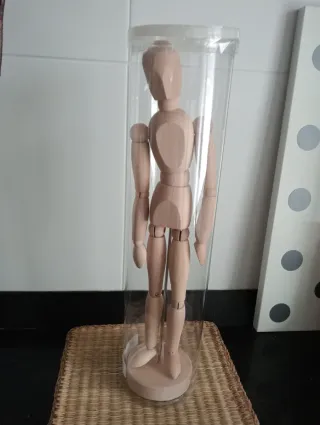 Maniqui de madera articulable