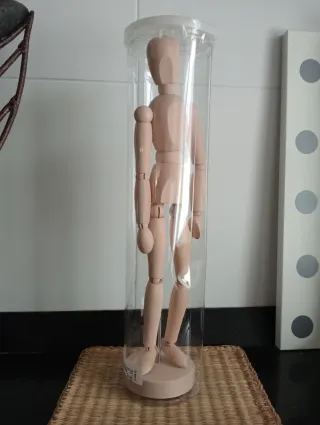 Maniqui de madera articulable