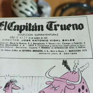 Colección de 177 comics de El Capitán Trueno