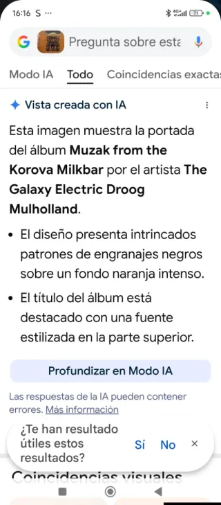 Vinilo The Galaxy Electric, Droog Mulholland