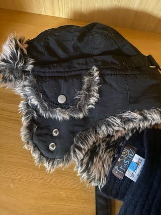 Gorro aviador y bufanda invierno niños Trasluz