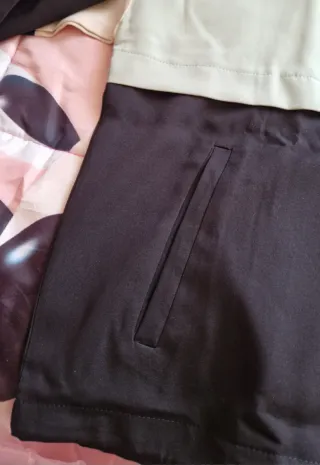 Felpa donna color block