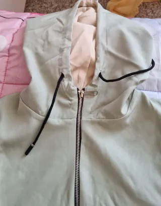 Felpa donna color block