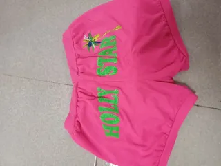 Pantaloncini bambina rosa 8 anni