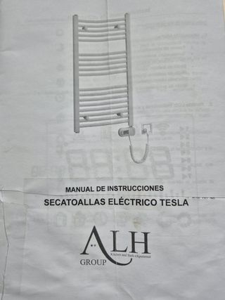 Radiador Toallero Eléctrico 500W Termostato