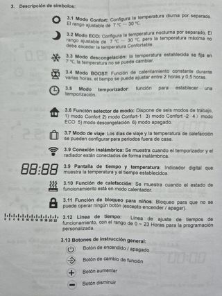 Radiador Toallero Eléctrico 500W Termostato
