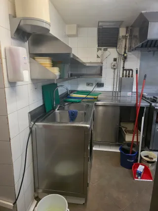 Cocina Profesional Restaurante Acero Inoxidable