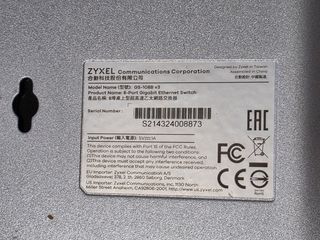 Switch Gigabit Zyxel GS-108B-V3 8 Puertos