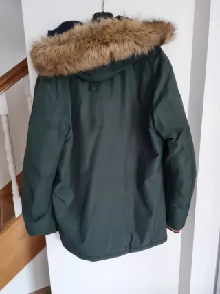 Abrigo Tommy Hilfiger Verde