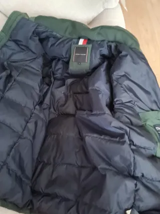 Abrigo Tommy Hilfiger Verde