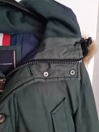 Abrigo Tommy Hilfiger Verde
