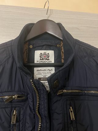 Giubbino bomber Fordocks blu