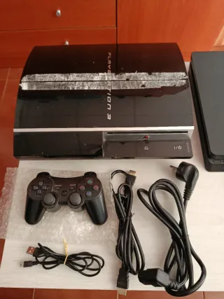 Consolas PS3, y PS4 Slim Negras