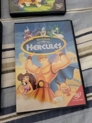 DVDs Disney y Looney Tunes