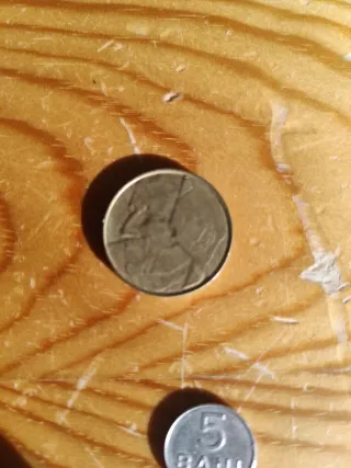 2 Monedas BELGIQUE 1987 y BAN 1963