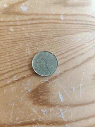 2 Monedas BELGIQUE 1987 y BAN 1963