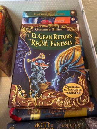 Llibres Geronimo Stilton tapa dura
