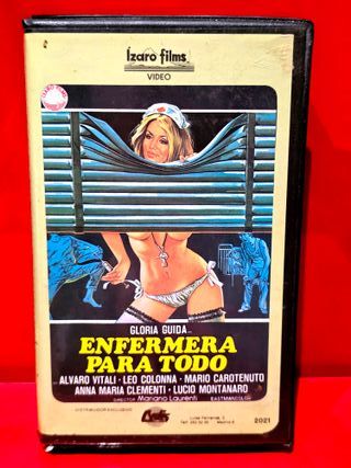 ENFERMERA PARA TODO VHS Gloria Guida