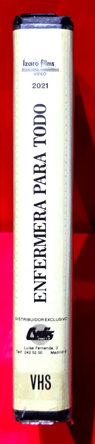 ENFERMERA PARA TODO VHS Gloria Guida