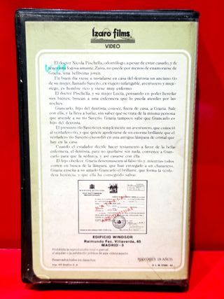 ENFERMERA PARA TODO VHS Gloria Guida