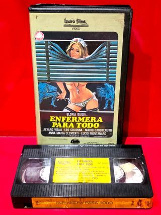 ENFERMERA PARA TODO VHS Gloria Guida
