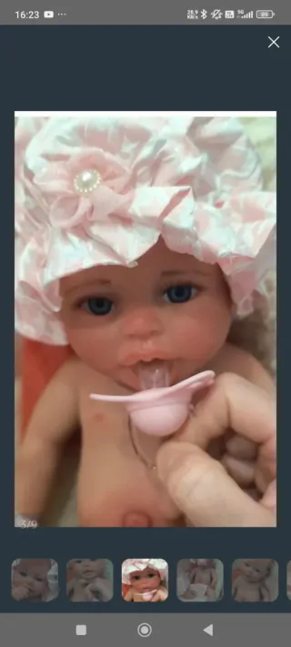 Bebé Reborn Silicona 38cm