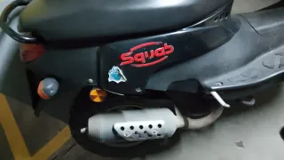 Peugeot Squab Scooter Negra Automática