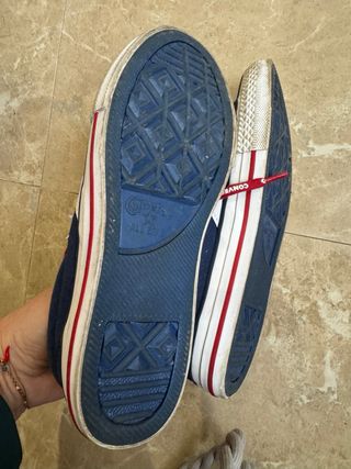 Zapatillas Converse Azul y Blanco
