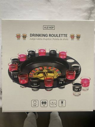 Juego de Ruleta para Beber ALE-HOP