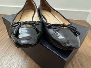 Prada Bailarinas Piel Talla 38