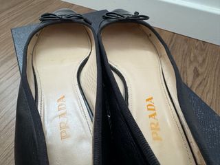 Prada Bailarinas Piel Talla 38