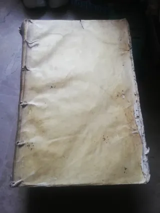 Antiguo libro de derecho año 1607