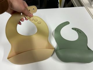 2 Baberos Silicona Bebé