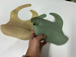 2 Baberos Silicona Bebé