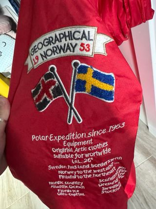 Chaqueta Geographical Norway Roja