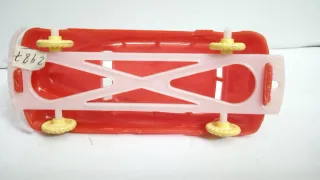 Auto Banner plastica rossa anni '40