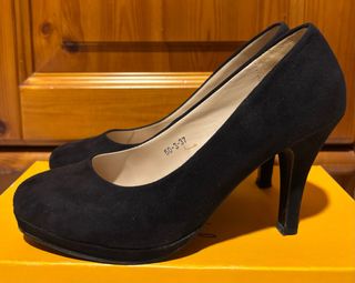 Scarpe con tacco nere Tg 37