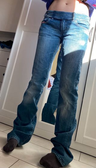 Jeans vita bassa Diesel vintage