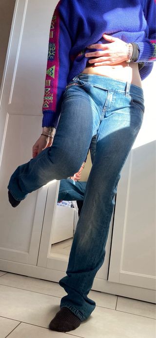 Jeans vita bassa Diesel vintage