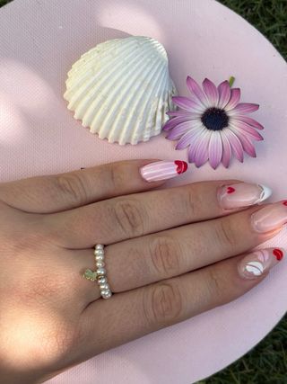 Anillo Tous Perlas Oso Oro