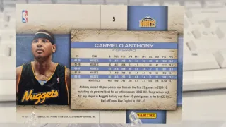 Cromos Carmelo Anthony NBA Upper Deck Panini Fleer