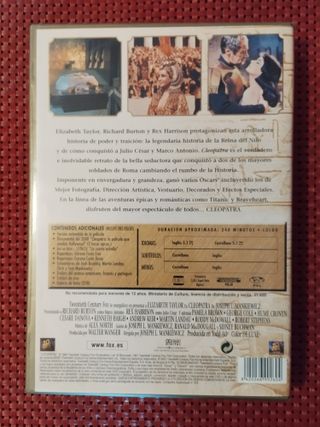 Cleopatra DVD Edición Especial 3 Discos
