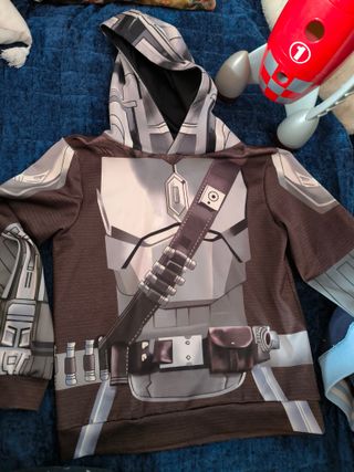 Sudadera con capucha Mandalorian Talla 8-10