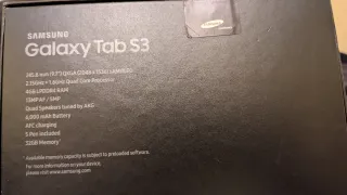 Samsung Galaxy Tab S3 Negro